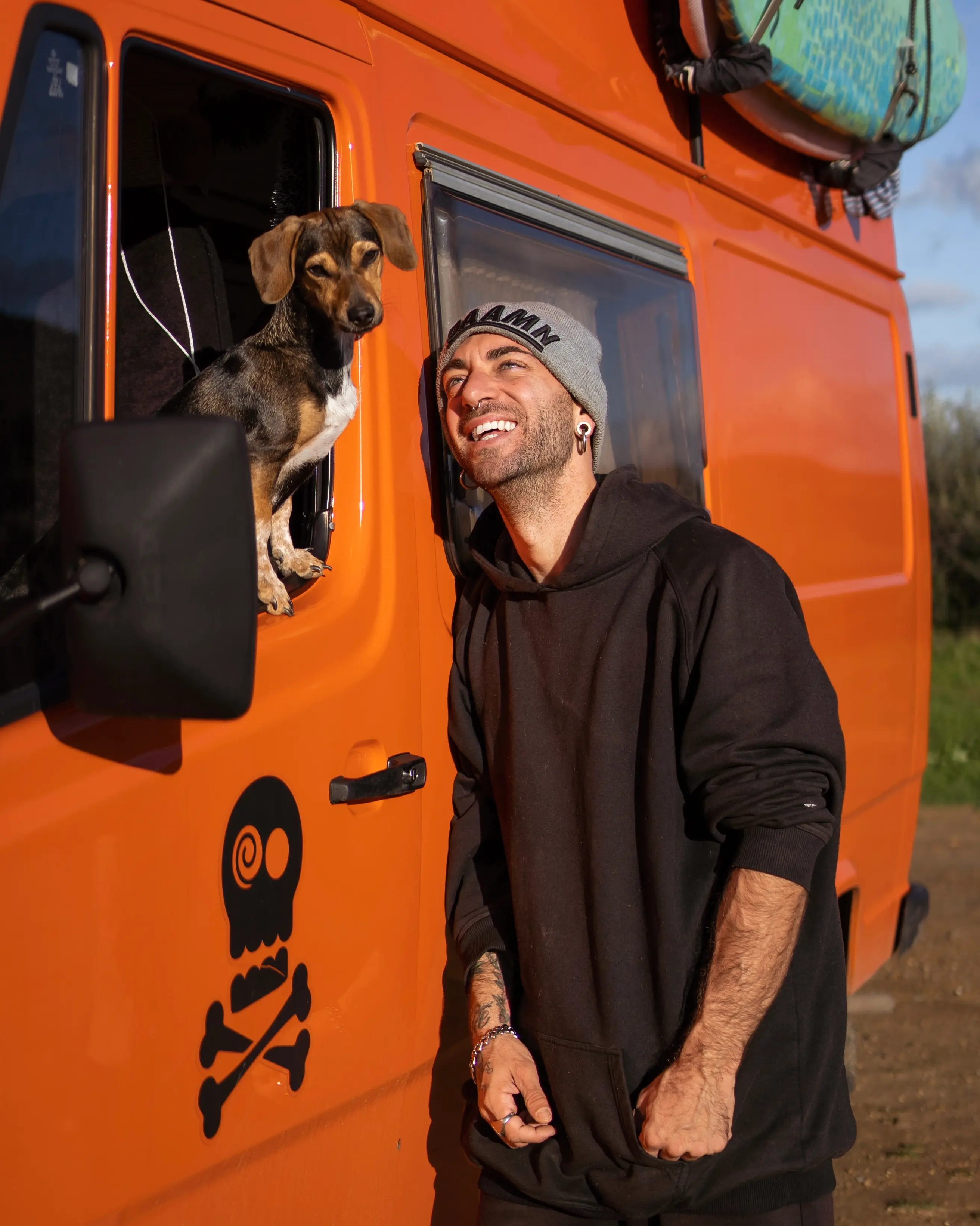 Gipsy in van — HOLO VAN pet friendly